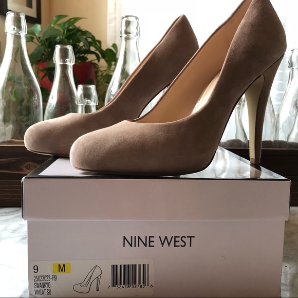 NIB Nine West Swankyo Heels Size 9 - Picture 4 of 8